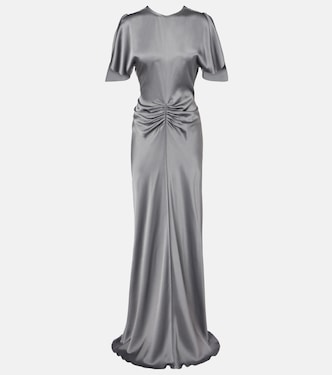 Robe Isabella aus Satin  | Victoria Beckham