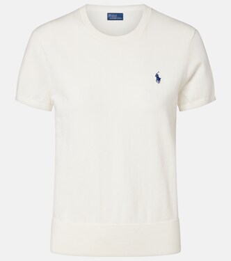 Logo cotton-blend top | Polo Ralph Lauren