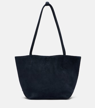 Shopper Park Edge Medium in suede | The Row