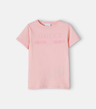 T-Shirt aus Baumwoll-Jersey | Gucci Kids