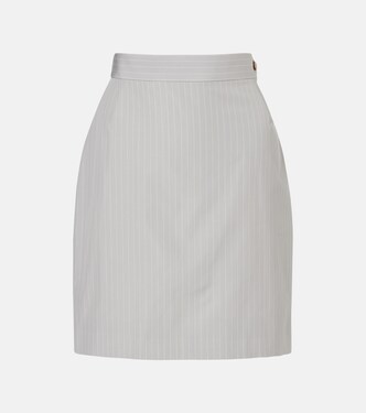 Minifalda de algodón con raya diplomática | Vivienne Westwood