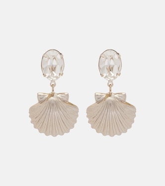 Capesante embellished drop earrings | Jennifer Behr
