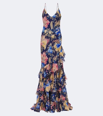 Floral ruffled gown | Etro