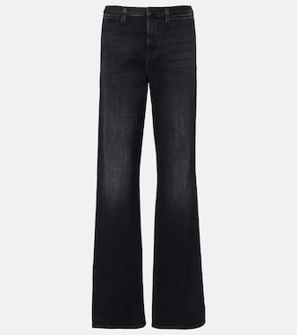 Web Stripe straight jeans | Gucci