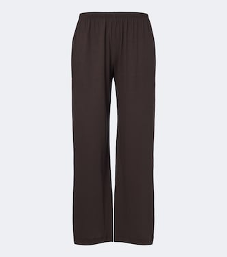 Pantalones anchos cropped Milo de algodón | Leset