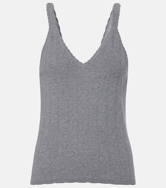 Suni cotton and cashmere tank top | Lisa Yang