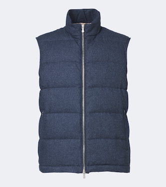 Gilet imbottito in lana, cotone e cashmere | Eleventy