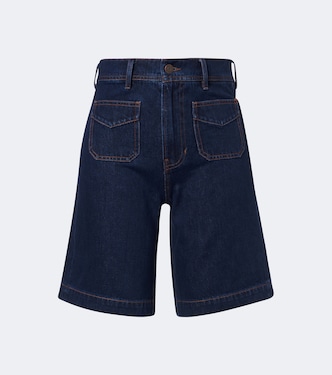 Bermuda-Shorts Carter aus Denim | Veronica Beard