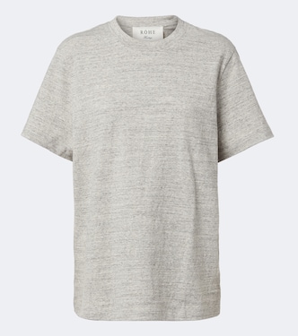Mouliné cotton jersey T-shirt | Róhe