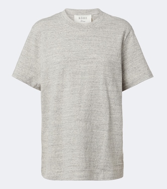 Mouliné cotton jersey T-shirt | Róhe