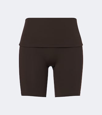 Foldover biker shorts | Norba