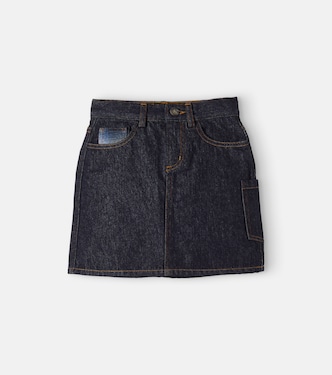 x Maison Kitsuné Minnah denim skirt | Bonpoint