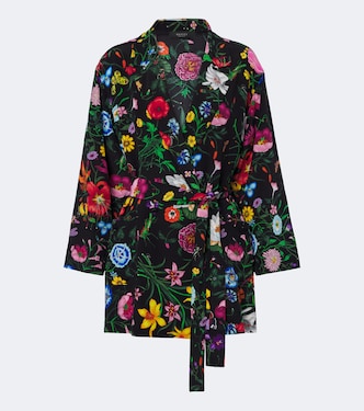Hemd Gucci Flora aus Seide | Gucci
