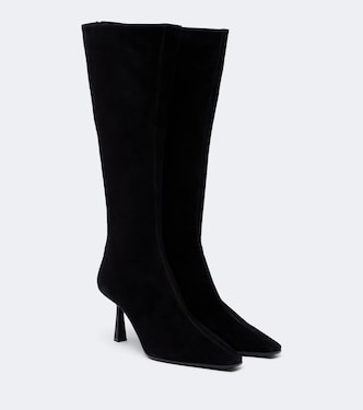 Sentier suede knee-high boots | Aquazzura