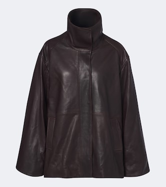 Jacke Lowen aus Leder | Nour Hammour