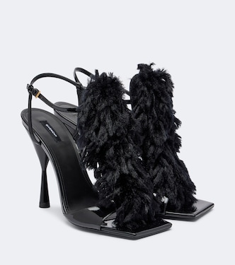 Sandalen Pompom aus Leder | Givenchy