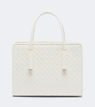 Barbara Small leather top-handle bag | Bottega Veneta