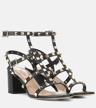 Rockstud leather sandals | Valentino Garavani