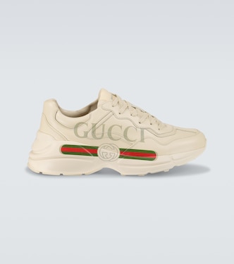 Rhyton leather sneakers | Gucci