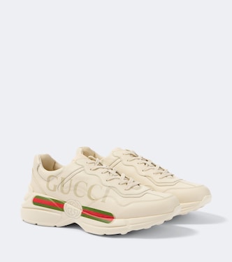 Rhyton leather sneakers | Gucci