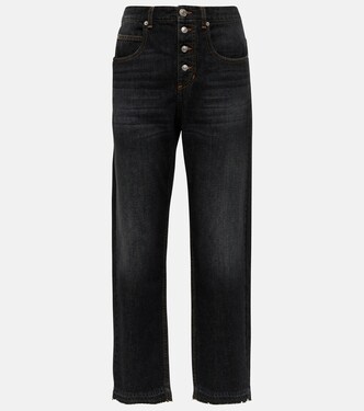 Belden high-rise straight jeans | Marant Etoile