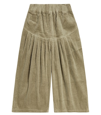 Yusu corduroy wide-leg pants | C'era Una Volta