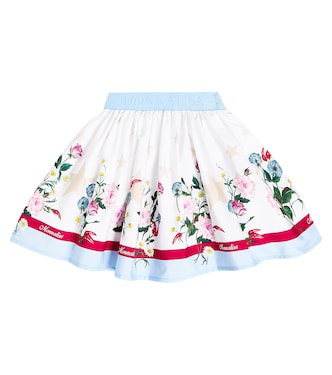 Gonna in popeline di cotone | Monnalisa