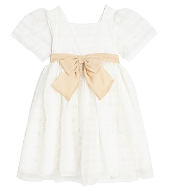 Bow-detail tulle dress | Patachou