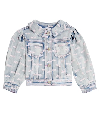 x Barbie® denim jacket | Monnalisa