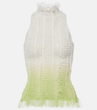 Angel halterneck top | Roberta Einer