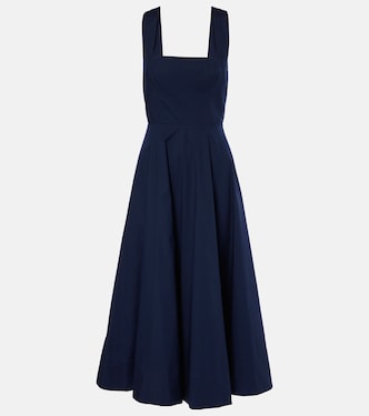 Teresa poplin midi dress | Staud