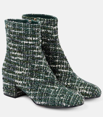 Bottines Joelle 45 en tweed | Gianvito Rossi