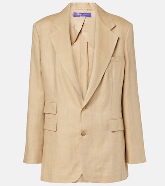 Russel silk and linen blazer | Ralph Lauren Collection