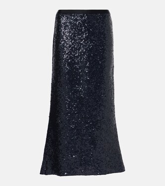Sequined midi skirt | Polo Ralph Lauren