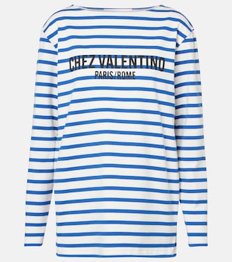 Chez Valentino cotton jersey T-shirt | Valentino