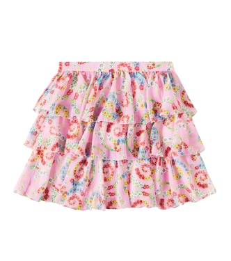 Floral skirt | Versace Kids