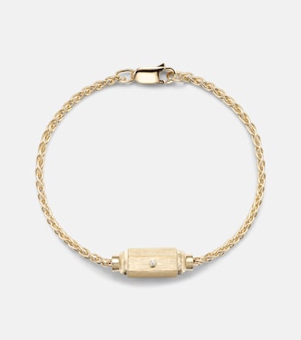 Bracelet Coco Micro en or 18 ct et diamants | Marie Lichtenberg