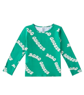 Wavy logo rashguard top | Bobo Choses