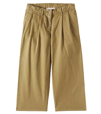 Ethna denim wide-leg pants | Bonpoint