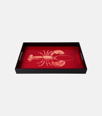 Lobster lacquered wooden tray | Les-Ottomans