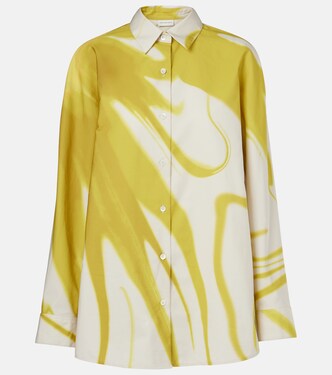 Printed cotton shirt | Dries Van Noten