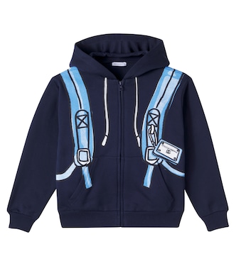 Printed cotton sweatshirt | Dolce&Gabbana Kids