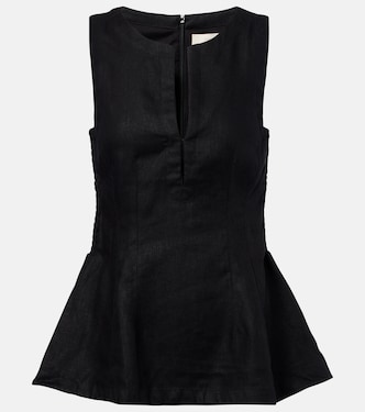 Melia linen top   | Faithfull