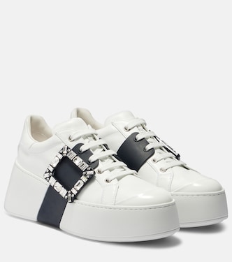 Sneakers Viv Skate in pelle con platform | Roger Vivier