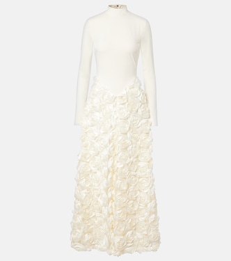 Robe longue à fleurs | Rotate