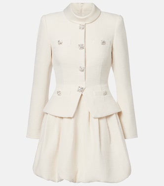 Embellished tweed minidress | Self-Portrait