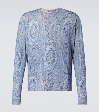 Paisley silk and cashmere sweater | Etro