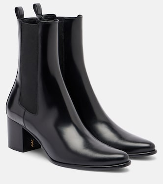 Jill 60 leather ankle boots | Saint Laurent