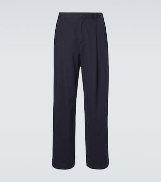 Weite Hose Tibor aus Gabardine | The Row