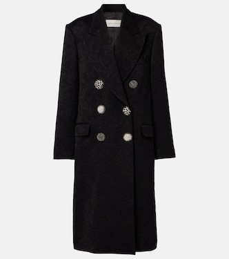 Rosea embellished coat | Dries Van Noten